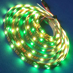 WS2812B Светодиодная лента, 5 В 5050 RGB светодиодная Пиксельная полоса, программируемая светодиодная лента для DIY проектов - Product Image 1