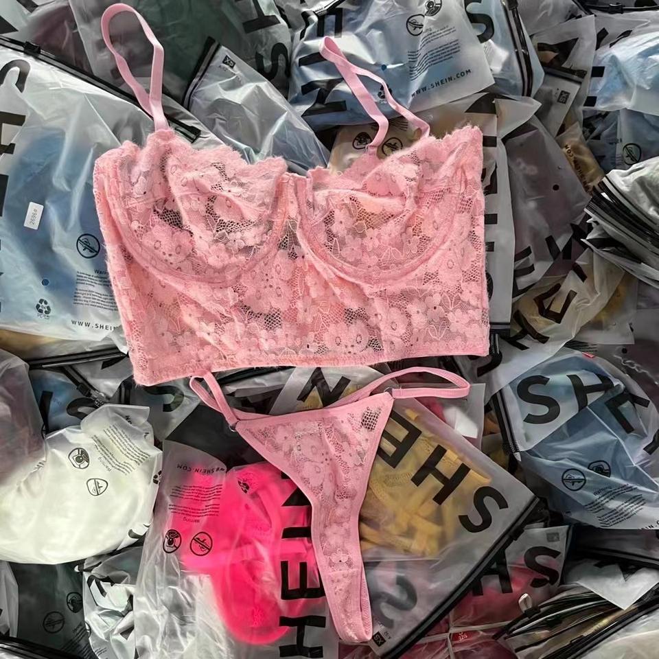 Wholesale Women Pcs Set Women S Pajamas Underwear Sexy Silk Satin Lingerie Sexy Lace Women