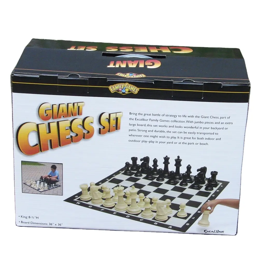 Géant jouet d'échecs