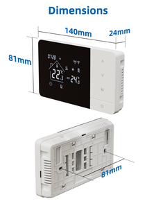 Beok Tuya WiFi壁取り付け部屋サーモスタットバッテリーパワー温度コントローラボイラーシステム用 - Product Image 6