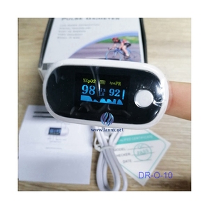 Lannx เครื่องวัดระดับออกซิเจนแบบใช้มือจับไร้สายแบบ DR-O-10ใช้ในโรงพยาบาลแบบชาร์จไฟได้