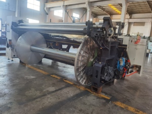 280cm Width Curtain Fabric Weaving Machine air Jet Loom with Plain Cam or <strong>Dobby</strong> Shedding