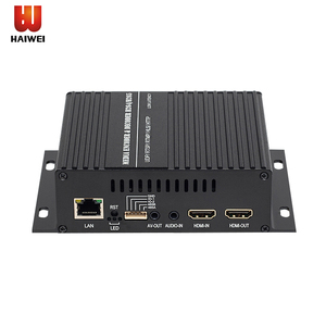 HSC-S1 H.265 H.264 IP代码转换器视频编码器解码器，支持HDMI输出RTMP RTSP RTP UDP HTTP网络流解码