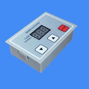 Pantalla digital DC motor PWM interruptor de velocidad variable continuo gobernador de velocidad alta eficiencia 12-24V 5A - Product Image 6