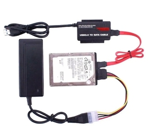 新的USB 3.0到2.5 3.5 IDE SATA硬盘驱动器转换器对接电缆驱动器适配器转换器 - Product Image 1