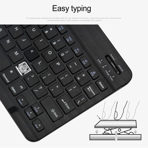 Wireless <strong>Keyboard</strong> <strong>Mouse</strong> Combos Computer Silent PC Pad Rechargeable USB Port for iPad Work Mini Tablet BT <strong>Keyboard</strong> <strong>Mouse</strong> - Product Image 2