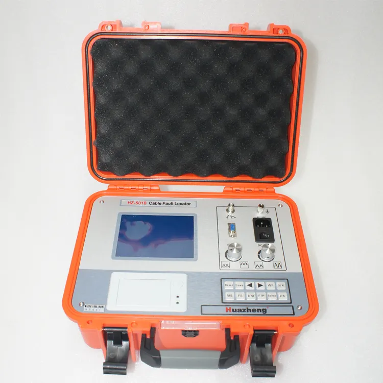 Huazheng Power Cable Fault Detector Grounding Cable Fault Distance Tester cable fault locator tdr tester