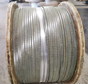 Durable First-Enameled Single <strong>Core</strong> Rectangular Electromagnetic <strong>Wire</strong> Stranded Copper Alloy Wrapped Glass Fiber Electrical <strong>Wires</strong> - Product Image 5