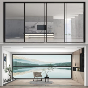 Custom Automatic Sliding <strong>Window</strong> Balcony Intelligent Remote Control Vertical Slide Electric Aluminum Glass Lift up <strong>Window</strong> - Product Image 6