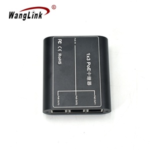 OEM ODM PoE Extender Repetidor 1 a 3 10/100Mbps IEEE 802. 3AF/AT Garantía de 1 año para cámara IP AP PoE Network Switch