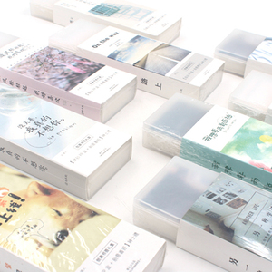 Yüksek kaliteli özel tasarım karton baskı kağıdı tebrik kartı kartpostal baskı