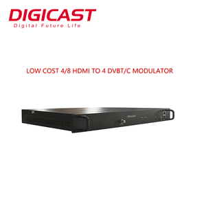 Radio TV Broadcasting HD H.264 AVC a RF Codificador Modulador con 4 u 8 entradas HD MI y salida IP UDP RTP - Product Image 3