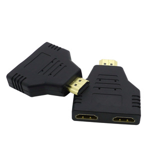 1.4V <strong>HDMI</strong> 1 Male to 2 Female Out Adapter Converter 1X2 <strong>HDMI</strong> Splitter <strong>for</strong> Monitor Projector <strong>Computer</strong> with PVC Jacket