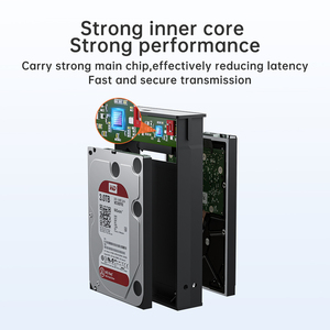 ACASIS <strong>Hard</strong> <strong>Disk</strong> Box SDD HDD Enclosure <strong>RAID</strong> Cabinet USB 3.<strong>0</strong> Dual <strong>Disk</strong> External 2.5 Inch&quot; Support SATA &amp; 12TB - Product Image 3