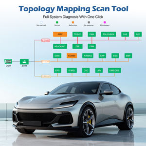 VDIAGTOOL VD80 BT bidirezionale strumento diagnostico ECU codifica Auto macchina diagnostica con chiave di programmazione