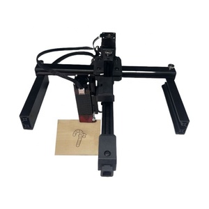 D2 Pro 5W MINI taşınabilir Lazer gravür hava yardımı ile hızlı Lazer oyma makinesi için ahşap deri DIY aracı