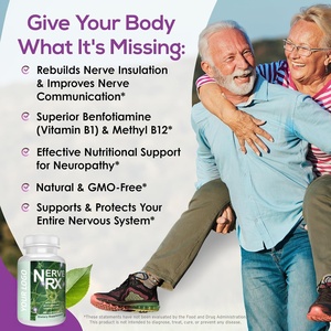 Vitamin B12 methylcobalamin sức mạnh cao tâm trạng thư giãn thư giãn siêu bình tĩnh thần kinh hỗ trợ sức khỏe bổ sung viên nang cho người lớn - Product Image 3