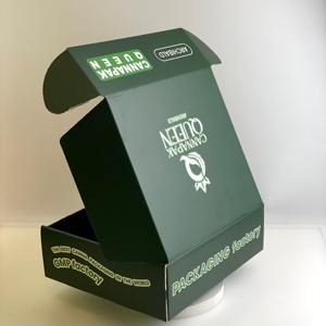 Thương Hiệu Tùy Chỉnh Quà Tặng Bao Bì Các Tông Sóng Máy Bay Hộp Vận Chuyển Hộp Số Lượng Lớn Hoa Jar Vận Chuyển Hộp Cho Pre Cuộn Bao Bì - Product Image 3