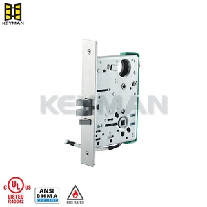 Keyman tiêu chuẩn Mỹ DC12V đến 24V điện Lỗ mộng khóa an ninh cao lửa đánh giá không an toàn điện solenoid Lỗ mộng khóa - Product Image 4