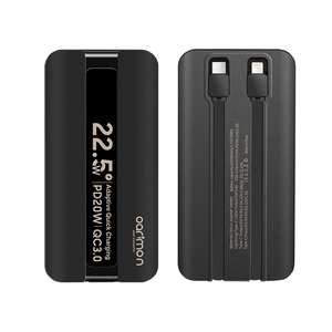 Cargador portátil 20000 MAh Power Banks 3 Salida 2 Entrada Carga rápida Alta capacidad PD 20W QC 3,0 Power Bank 20000 mAh - Product Image 1