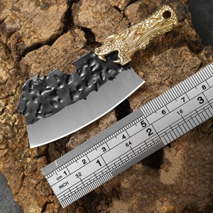 Mini Wooden Handle Knife Outdoor Camping Open Box with Chain Portable EDC <strong>Key</strong> Knife <strong>Cutter</strong> with Leather Sheath Chain - Product Image 2