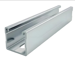 Soğuk rulo şekillendirilmiş galvanizli C kanal çelik u-şekil desen paslanmaz çelik sınıf ASTM/ASIS standart delikli yapı - Product Image 1