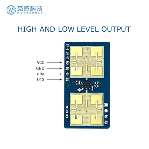 24GHZ Millimeter Wave Radar Module FMCW Human Presence <strong>Sensor</strong> High Sensitivity Distance Measurement Breath Motion <strong>Sensor</strong>