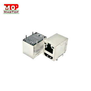Presa per cavo connettore Ethernet femmina RJ45 Multi porta per rete di Computer - Product Image 4