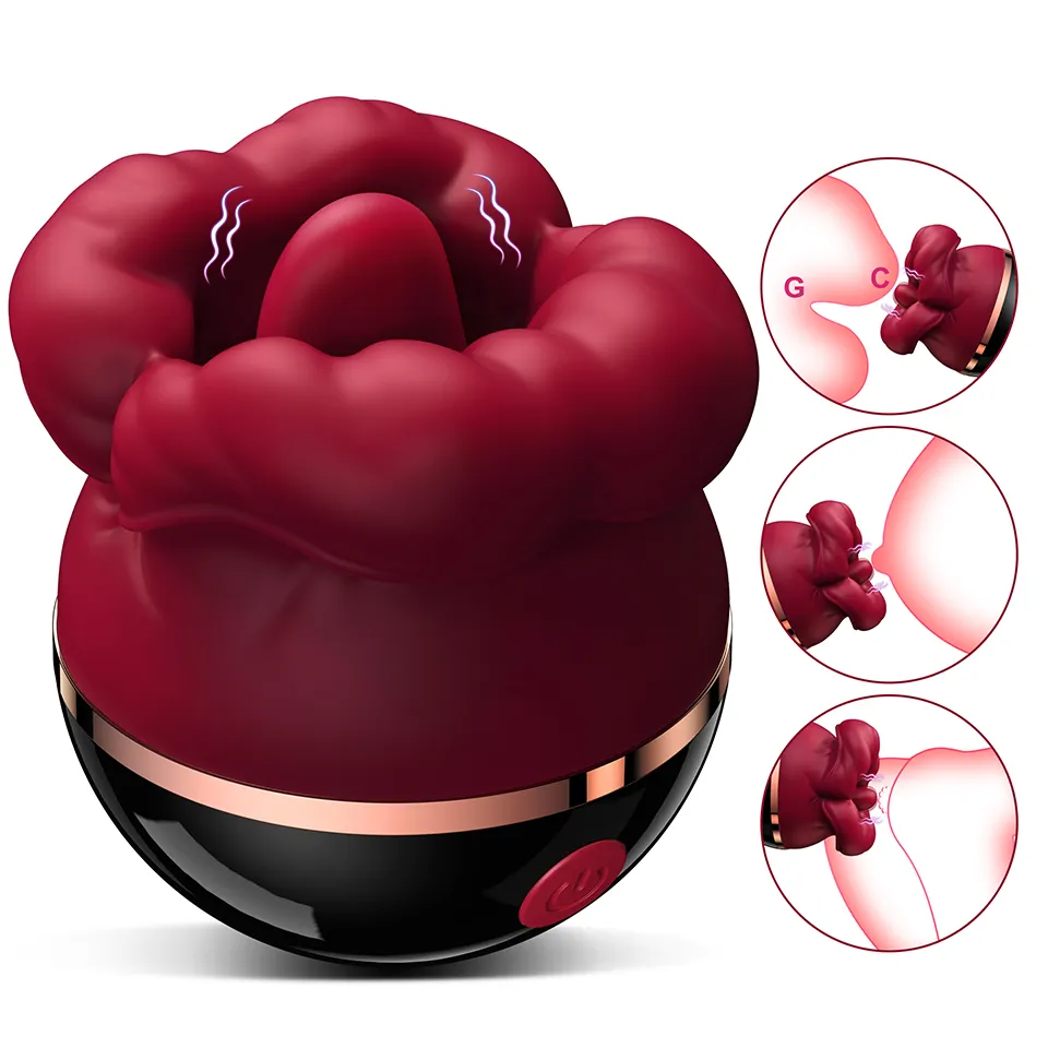 2024 वयस्क सेक्स खिलौने बिग माउथ वाइब्रेटर सेक्स खिलौने महिला महिला के लिए गुलाब वाइब्रेटर