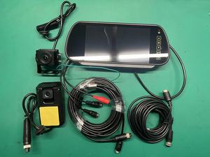 JPM-07B 7&quot; TFT Color <strong>LCD</strong> Screen 2 Video <strong>Input</strong> Car Rear View Mirror <strong>Monitor</strong> Vehicle Parking In-Mirror <strong>Monitor</strong> for DVD/VCR - Product Image 3