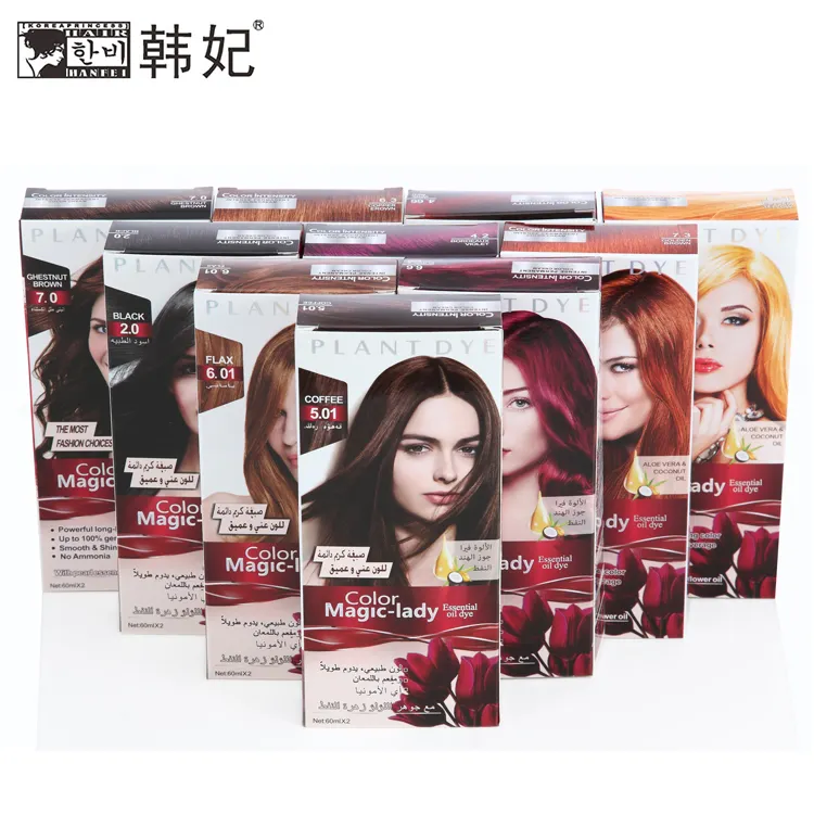 Usage professionnel Bon Prix Italien Marques Permanente de Couleur De Cheveux Colorant