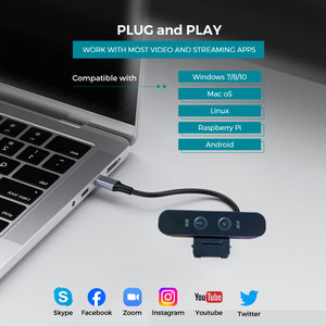 デュアルレンズナイトビジョンカメラUSB HDR 5MPデュアルビジョン双眼カメラクリアショットバックライトでも - Product Image 5