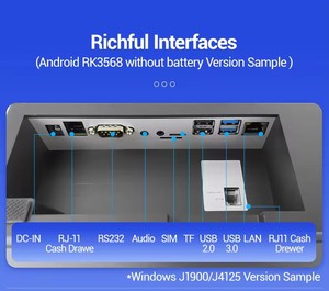 Прямая Продажа с фабрики в Китае, Windows 10, планшет, pos-система, Punto De Venta Touch, кассовый аппарат, все в одном, Pos-машина - Product Image 5
