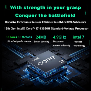 Laptop Gaming 16.1 Inci <span class=keywords><strong>Intel</strong></span> <span class=keywords><strong>Core</strong></span> <span class=keywords><strong>I7</strong></span> Generasi ke-13 13620H 4.9Ghz 10 <span class=keywords><strong>Core</strong></span> Thunderbolt 4 RTX 5060 8G WIFI 6E dengan Kartu Grafis - Product Image 3
