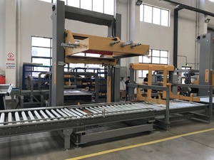 Automatic <strong>Pallet</strong> Lift <strong>Loading</strong>,<strong>pallets</strong> Stacking <strong>Machine</strong>,Palletizer With <strong>Pallet</strong> Transfer Conveyor - Product Image 6