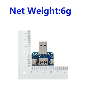 OKY3447-9 USB adaptör panosu erkek kadın için mikro USB C tipi 4P 2.54mm düz fiş - Product Image 5