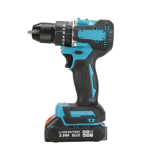 4pcs שילוב כלי כוח אלחוטי ללא מברשות להגדיר כלי חשמלי אפקט מקדחה זווית עם 2pcs סוללות - Product Image 5