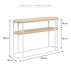 Nhà hiện đại lối vào giao diện điều khiển bảng tùy chỉnh kích cỡ bán buôn hẹp giao diện điều khiển Bảng với gỗ Bảng điều khiển phong cách Đồ nội thất nhà - Product Image 4