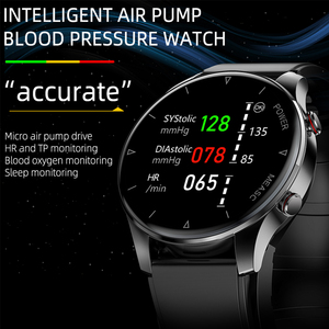 P50 thông minh đồng hồ cho người già ECG 1.3inch màn hình lớn túi khí Oscillometric huyết áp đo lường smartwatch cho <span class=keywords><strong>Android</strong></span> <span class=keywords><strong>IOS</strong></span> - Product Image 4
