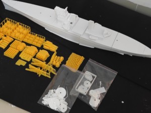3D in Kit 1/200 hoặc 1/192 <span class=keywords><strong>HMS</strong></span> <span class=keywords><strong>George</strong></span> V Battleship 1945 (đầy đủ thân tàu) RC Bộ dụng cụ - Product Image 6