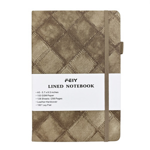 2024 Myway Journaling quaderni, A5 Denim Notebook Journal con 192 pagine numerate, diari per la scrittura in pelle libro con copertina rigida - Product Image 6