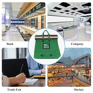 Özel Logo büyük kapasiteli dayanıklı çok fonksiyonlu günlük kullanılan banka çantası - Product Image 5
