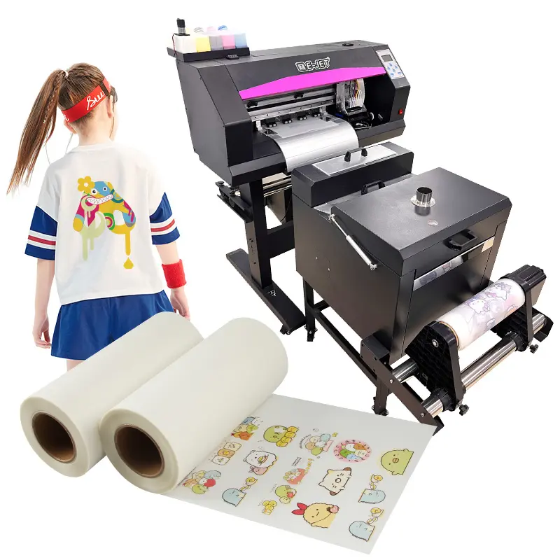 Fabriek Goedkope Prijs Stof En Textiel A3 Size Huisdier Film Warmte-overdracht Met Dtf Afdrukken Voor Tshirt Diy