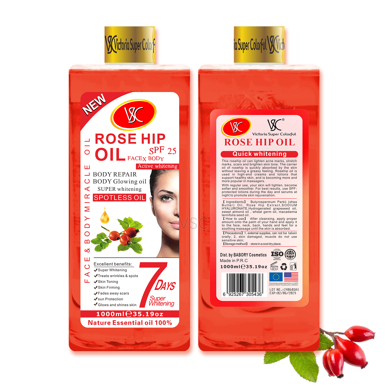 Huile de rose HIP
