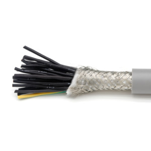 Çok çekirdekli kontrol kablosu 14 16 18 20 22 çekirdek kalkan kablo tel liycy jz oz 0.3 0.5 0.75 1 mm korumalı örgü Flex sensör Kabel - Product Image 6