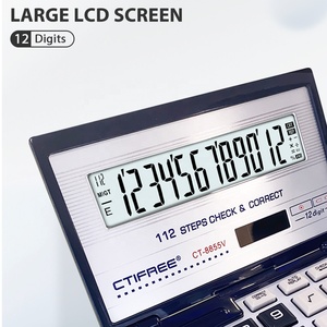 Calcolatrici Standard professionali per ufficio calcolatrice Desktop aziendale con calcolatrice a 12 cifre buon schermo
