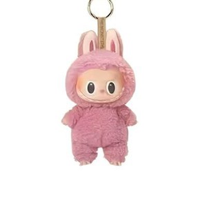 Cute Labubu Anime Macaron PVC Pendant Doll Frozen Character Blind Box Keychain Toy and Birthday <strong>Gift</strong> with Seat Series Monster - Product Image 5