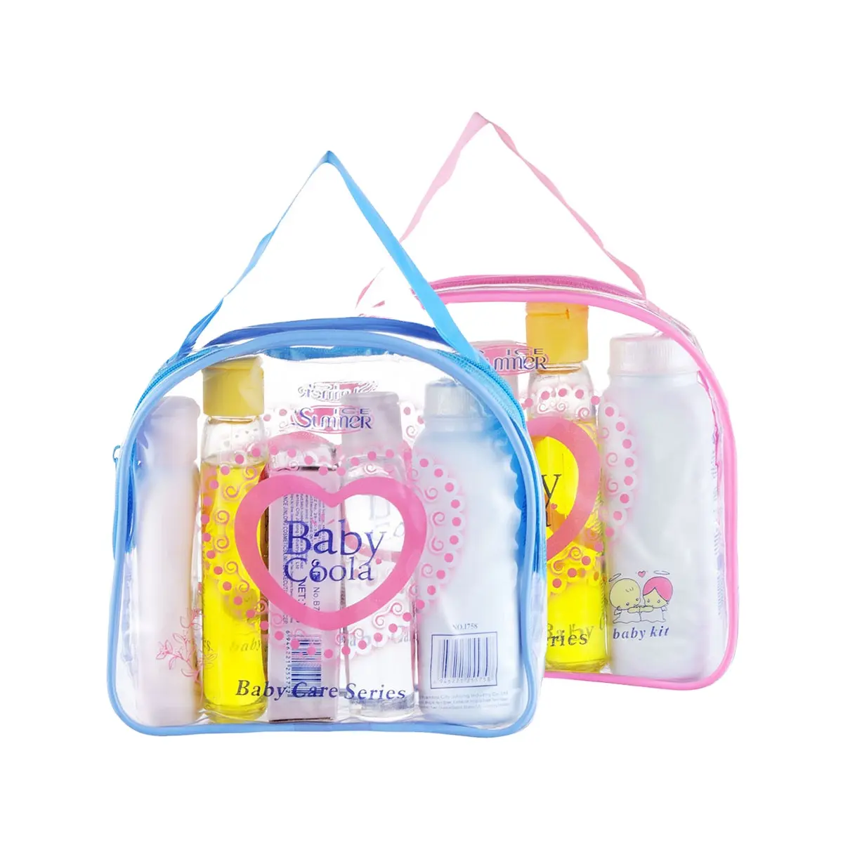 Icesummer Hoge Kwaliteit 5 Stks/set Organische Voedende Milde Glad Babybadje Huidverzorging Set