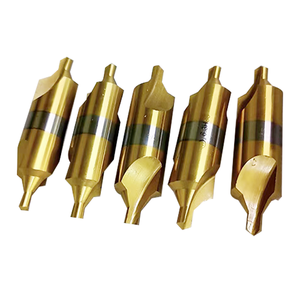 机床用钴钻头对中倒角定点定位高速钢中心钻头 - Product Image 1