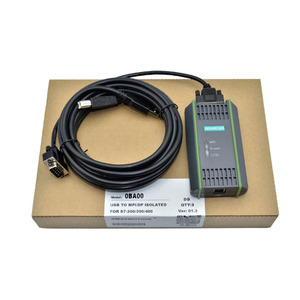 Cable de programación PLC USB-MPI/300/400 de Siemens, Cable de descarga 6GK1571-0BA00-0AA0, S7-200 - Product Image 1